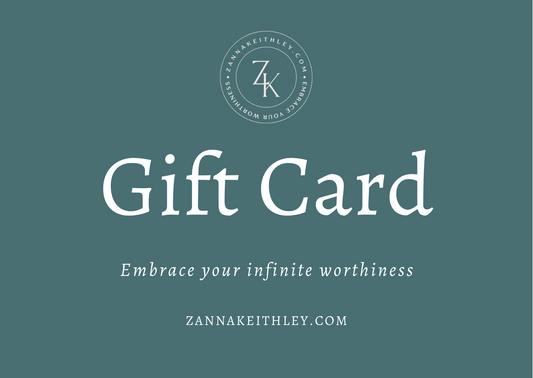 ZannaKeithley.com Gift Card